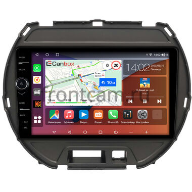 Suzuki Hustler 2 2019-2026 Canbox H-Line 7845-9-1614 на Android 10 (4G-SIM, 8/256, DSP, QLed)