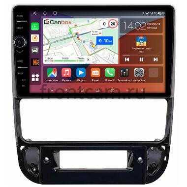 Peugeot 406 1999-2005 (глянцевая) Canbox H-Line 7845-9-1740 на Android 10 (4G-SIM, 8/256, DSP, QLed)