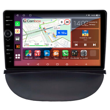 Renault Symbol 2 2008-2012 Canbox H-Line 7845-9-2276 на Android 10 (4G-SIM, 8/256, DSP, QLed)