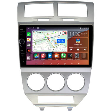 Dodge Caliber (2006-2009) Canbox H-Line 7852-10-721 на Android 10 (4G-SIM, 3/32, DSP, QLed)