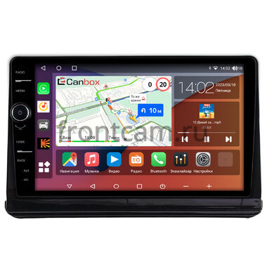 Mitsubishi Triton 6 2023-2026 Canbox H-Line 7853-10-0594 на Android 10 (4G-SIM, 4/64, DSP, QLed)