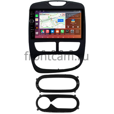 Renault Clio 4 2016-2019 (черная) Canbox H-Line 7853-10-0860 на Android 10 (4G-SIM, 4/64, DSP, QLed)