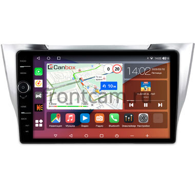 Lexus RX 300, RX 330, RX 350, RX 400h 2003-2009 (серебряная) Canbox H-Line 7853-10-1473 на Android 10 (4G-SIM, 4/64, DSP, QLed)