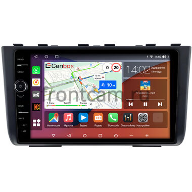 Hyundai Creta 2 2021-2024 (черная, матовая) Canbox H-Line 7854-10-2526 на Android 10 (4G-SIM, 6/128, DSP, QLed)