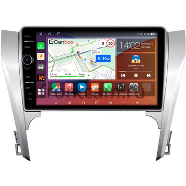Toyota Camry XV50 (2011-2014) Canbox H-Line 7855-1003 на Android 10 (4G-SIM, 8/256, DSP, QLed) (для авто с камерой, JBL)