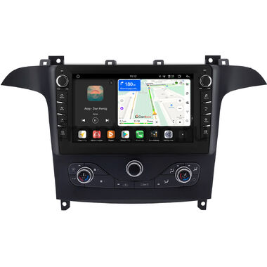 Ford S-Max, Galaxy 2 2006-2015 (для авто с NAVI, Тип 2) Canbox H-Line 8834-9-0018 на Android 14 (4G-SIM, 6/128, DSP, IPS) С крутилками