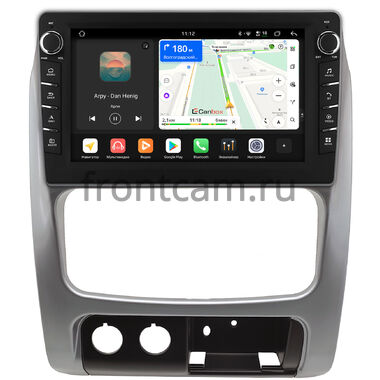 Jeep Cherokee 3 (KJ), Liberty (North America) 2001-2007 (серебряная) Canbox H-Line 8833-9-0046 на Android 14 (4G-SIM, 4/64, DSP, IPS) С крутилками