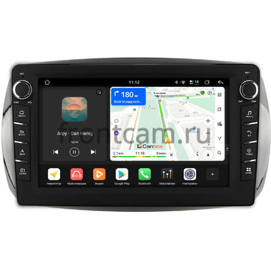 Smart Fortwo 3, Forfour 2 2014-2024 (для авто без цветного дисплея) Canbox H-Line 8834-9-019 на Android 14 (4G-SIM, 6/128, DSP, IPS) С крутилками