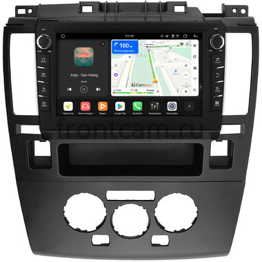 Nissan Tiida 2004-2013 (черная, авто с климат-контролем) Canbox H-Line 8834-9-0202 на Android 14 (4G-SIM, 6/128, DSP, IPS) С крутилками