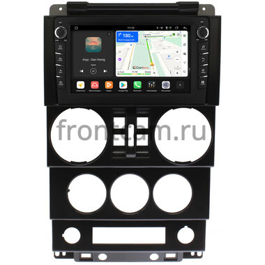 Jeep Wrangler 3 (JK) 2007-2010 (4 двери) Canbox H-Line 8834-9-023 на Android 14 (4G-SIM, 6/128, DSP, IPS) С крутилками