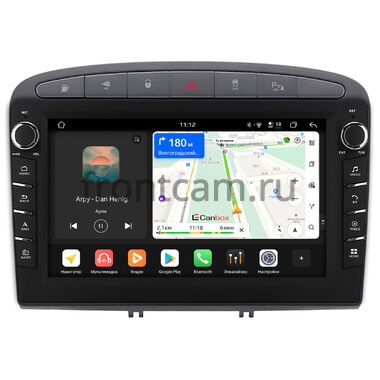Peugeot 308, 408, RCZ 2007-2022 Canbox H-Line 8833-9-0408 Android 14 (4G-SIM, 4/64, DSP, IPS) С крутилками (серая) (Тип 2)