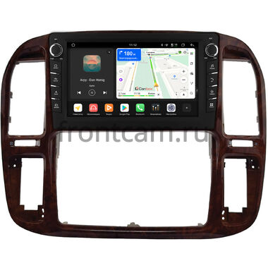 Lexus LX 470 1998-2002 (для авто без экрана) Canbox H-Line 8834-9-0442 на Android 14 (4G-SIM, 6/128, DSP, IPS) С крутилками