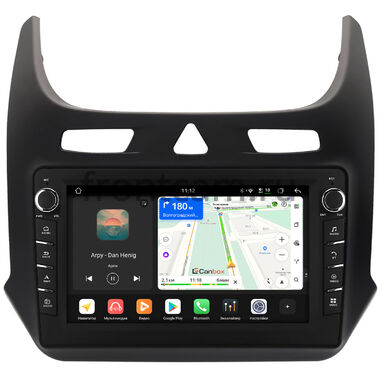 Ravon R4 2016-2020 (черная, матовая) Canbox H-Line 8833-9-0560 на Android 14 (4G-SIM, 4/64, DSP, IPS) С крутилками