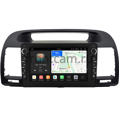 Toyota Camry XV30 2001-2006 (черная) Canbox H-Line 8834-9-0607 на Android 14 (4G-SIM, 6/128, DSP, IPS) С крутилками