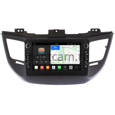 Hyundai Tucson 3 2015-2018 Canbox H-Line 8834-9-064 на Android 14 (4G-SIM, 6/128, DSP, IPS) С крутилками для авто без камеры