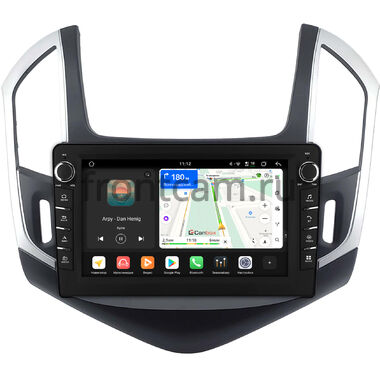 Chevrolet Cruze 2012-2016 (черно-серая, матовая) Canbox H-Line 8834-9-0663 на Android 14 (4G-SIM, 6/128, DSP, IPS) С крутилками