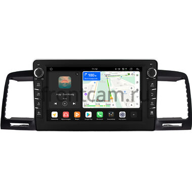 Toyota Corolla (E120/E130) 2003-2007 (правый руль, черная) Canbox H-Line 8833-9-0752 на Android 14 (4G-SIM, 4/64, DSP, IPS) С крутилками