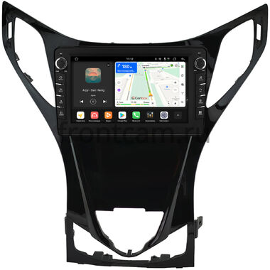 Hyundai Grandeur 5, Azera 2 2011-2016 (глянцевая) Canbox H-Line 8834-9-0837 на Android 14 (4G-SIM, 6/128, DSP, IPS) С крутилками