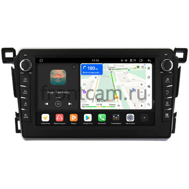 Toyota RAV4 4 (XA40) 2012-2019 Canbox H-Line 8834-9-1285 на Android 14 (4G-SIM, 6/128, DSP, IPS) С крутилками