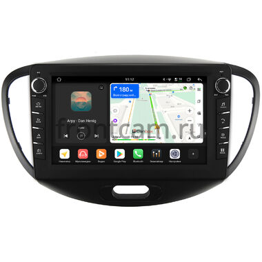 Hyundai i10 2007-2013 Canbox H-Line 8834-9-143 на Android 14 (4G-SIM, 6/128, DSP, IPS) С крутилками