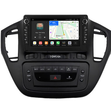 Toyota Highlander (U20), Kluger (XU20) 2000-2007 (черная) Canbox H-Line 8834-9-1561 на Android 14 (4G-SIM, 6/128, DSP, IPS) С крутилками