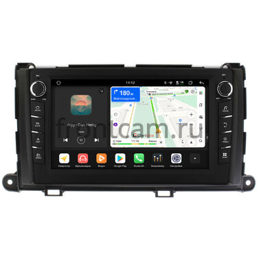 Toyota Sienna 3 2010-2014 Canbox H-Line 8833-9-202 Android 14 (4G-SIM, 4/64, DSP, IPS) С крутилками