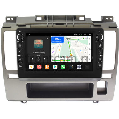 Nissan Tiida Latio 2004-2013 (серая, правый руль) Canbox H-Line 8833-9-209 Android 14 (4G-SIM, 4/64, DSP, IPS) С крутилками