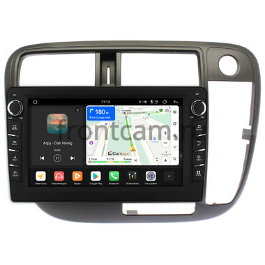 Honda Civic 6 1995-2000 (авто без климат-контроля, правый руль) Canbox H-Line 8833-9-226 Android 14 (4G-SIM, 4/64, DSP, IPS) С крутилками