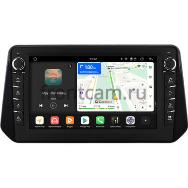 Nissan Sylphy 4 (B18), Sentra 8 (B18) 2019-2025 (глянцевая) Canbox H-Line 8833-9-2320 на Android 14 (4G-SIM, 4/64, DSP, IPS) С крутилками