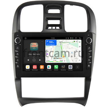 Hyundai Sonata 4 (EF) 2001-2012 (левый руль) Canbox H-Line 8833-9-268 Android 14 (4G-SIM, 4/64, DSP, IPS) С крутилками