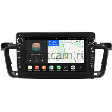 Peugeot 508 2011-2018 Canbox H-Line 8833-9-271 на Android 14 (4G-SIM, 4/64, DSP, IPS) С крутилками