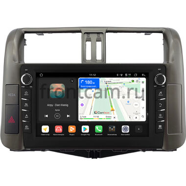 Toyota Land Cruiser Prado 150 2009-2013 (для авто с круговым обзором, цвет титан) Canbox H-Line 8833-9-2750 на Android 14 (4G-SIM, 4/64, DSP, IPS) С крутилками