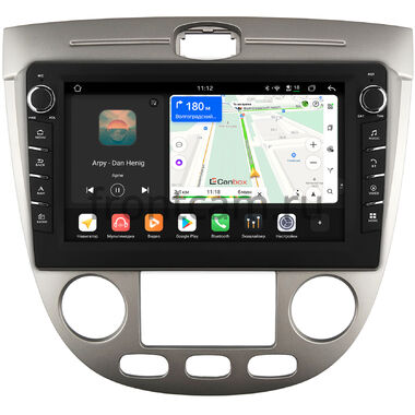 Chevrolet Lacetti 2004-2013 (тип 4, серая) Универсал / Хэтчбек с климатом Canbox H-Line 8833-9-279 на Android 14 (4G-SIM, 4/64, DSP, IPS) С крутилками