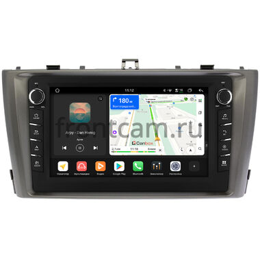 Toyota Avensis 3 2008-2015 (серая) Canbox H-Line 8834-9-3017 на Android 14 (4G-SIM, 6/128, DSP, IPS) С крутилками