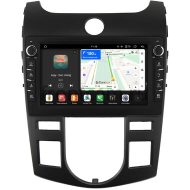 Kia Cerato 2 седан, Forte 2008-2013 (с климат-контролем) Canbox H-Line 8834-9-413 на Android 14 (4G-SIM, 6/128, DSP, IPS) С крутилками