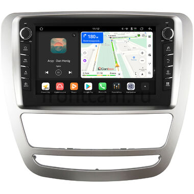 JAC T6 2015-2026 (серебряная) Canbox H-Line 8833-9-4282 на Android 14 (4G-SIM, 4/64, DSP, IPS) С крутилками