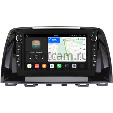 Mazda 6 (GJ) 2012-2015 Canbox H-Line 8833-9-435 на Android 14 (4G-SIM, 4/64, DSP, IPS) С крутилками