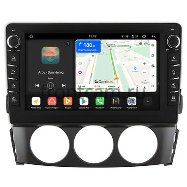Mazda MX-5 3 (NC) 2005-2015 Canbox H-Line 8833-9-519 на Android 14 (4G-SIM, 4/64, DSP, IPS) С крутилками