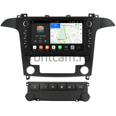 Ford S-Max, Galaxy 2 2006-2015 (для авто с NAVI) Canbox H-Line 8834-9-5493 на Android 14 (4G-SIM, 6/128, DSP, IPS) С крутилками