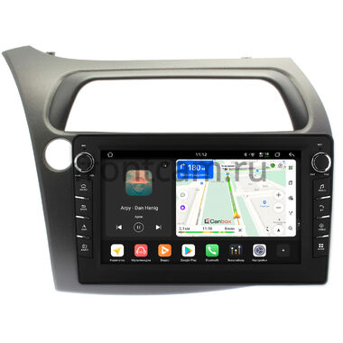 Honda Civic 8 5D 2005-2012 (левый руль, хэтчбэк) Canbox H-Line 8833-9-HO107N на Android 14 (4G-SIM, 4/64, DSP, IPS) С крутилками