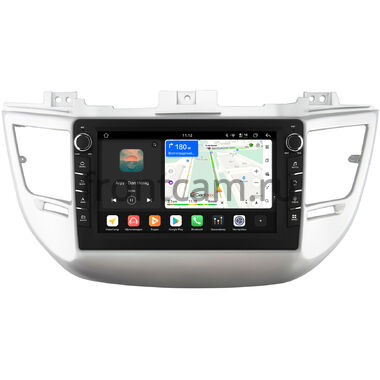 Hyundai Tucson 3 2015-2018 Canbox H-Line 8834-9041 на Android 14 (4G-SIM, 6/128, DSP, IPS) С крутилками для авто без камеры