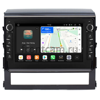 Toyota Land Cruiser 200 2016-2021 (для авто без надписи JBL Synthesis) Canbox H-Line 8834-9047 на Android 14 (4G-SIM, 6/128, DSP, IPS) С крутилками