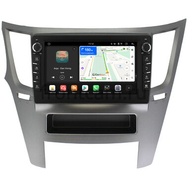 Subaru Legacy 5, Outback 4 2009-2014 (серая, левый руль) Canbox H-Line 8834-9051 на Android 14 (4G-SIM, 6/128, DSP, IPS) С крутилками
