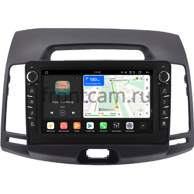Hyundai Elantra 4 (HD) 2006-2011 (темно-серая) Canbox H-Line 8834-9077 Android 14 (4G-SIM, 6/128, DSP, IPS) С крутилками
