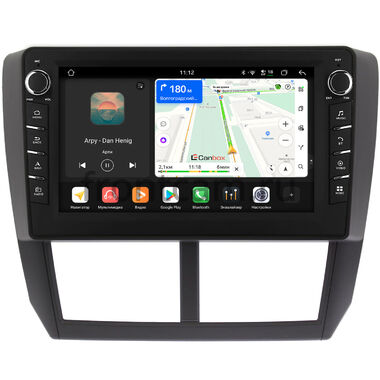 Subaru Forester 3, Impreza 3 2007-2013 Canbox H-Line 8834-9080 на Android 14 (4G-SIM, 6/128, DSP, IPS) С крутилками