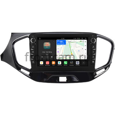 Lada Vesta SW Cross, Vesta 2015-2022 (для авто с оригинальной камерой) Canbox H-Line 8834-9109-1 на Android 14 (4G-SIM, 6/128, DSP, IPS) С крутилками