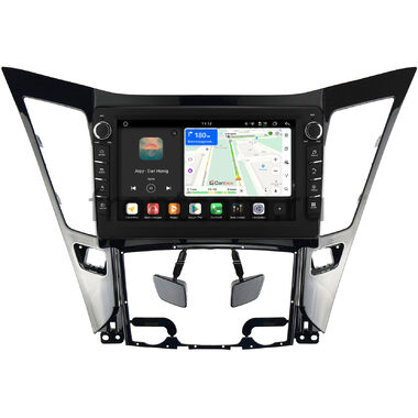 Hyundai Sonata 6 (YF) 2009-2014 Canbox H-Line 8834-9114 Android 14 (4G-SIM, 6/128, DSP, IPS) С крутилками