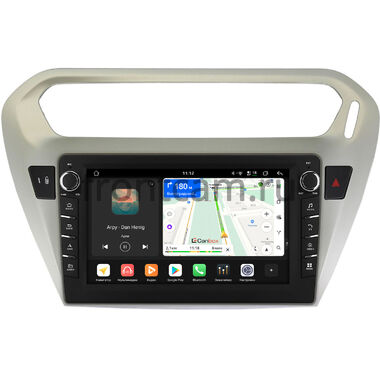 Peugeot 301 2012-2024 Canbox H-Line 8833-9118 Android 14 (4G-SIM, 4/64, DSP, IPS) С крутилками