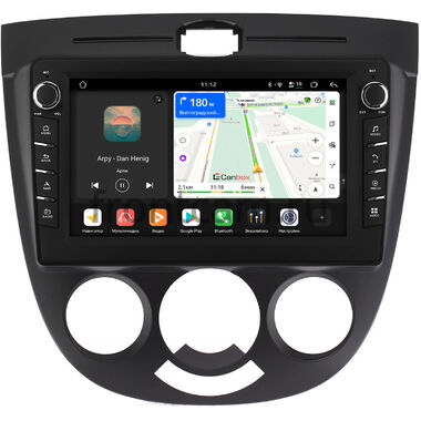 Chevrolet Lacetti 2004-2013 (тип 2, черная) Хэтчбек Canbox H-Line 8834-9137 на Android 14 (4G-SIM, 6/128, DSP, IPS) С крутилками