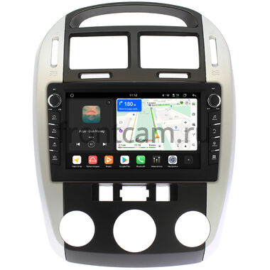 Kia Cerato 2003-2009 (авто без климат-контроля) Canbox H-Line 8834-9143 на Android 14 (4G-SIM, 6/128, DSP, IPS) С крутилками